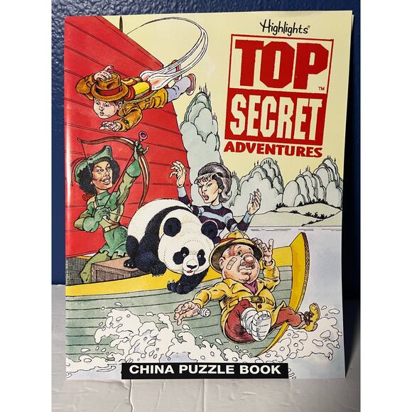 China Puzzle Book (Highlights Top Secret Adventures) - Picture 1 of 6
